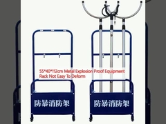 55*40*112cm Metal Explosion Proof Equipment Rack Niet gemakkelijk te vervormen