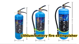 lithium-ion accu brandblusser