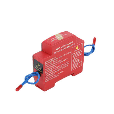 DIN Rail Mounted Aerosol Fire Extinguisher Automatic Fire Suppression System for Electrical Cabinets Small Aerosol Generator 10g 20g 30g Wholesale