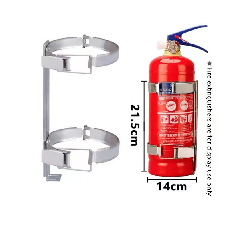Fire extinguisher mounting bracket Fire extinguisher mounting bracket Stationary fire extinguisher