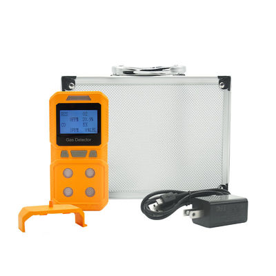 Zuurstof, brandbare, waterstofsulfide, koolmonoxide vier-in-één gas detector