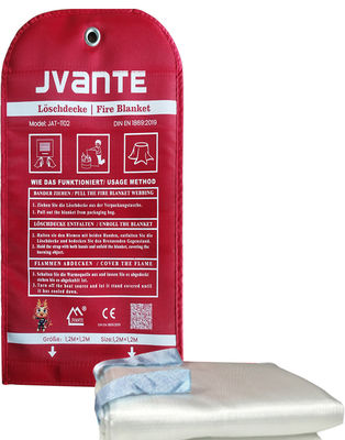Glasvezel branddek voor tas Grootte 39,5 cm x 22,5 cm 1,6*1,8 1,2*1,2 0,7 kg Gewicht