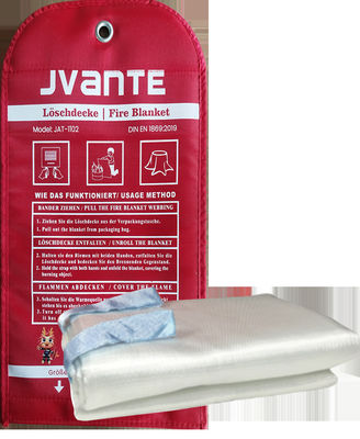 Hoogtemperatuurbestendige auto branddeken brandschuilplaats deken 1,2 m*1,2 m 1,8 m*1,8 m