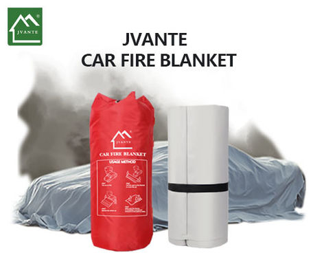 Witte brandbeschermingsdek voor auto's Essentiële bescherming
