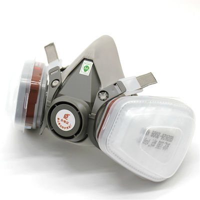 Herbruikbaar KN95 gasmasker voor het halve gezicht Stof absorberend respirator met luchtfiltratie