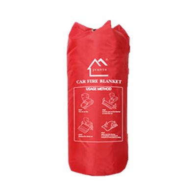 Hoge Silica Wit JAT-303 Brandbestrijdingsdekje 0,6 Dikte Glasvezel Voertuig Branddekje Las High Visibility Bescherming