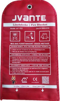 Brandbestrijdingsbrandblussende deken 100% glasvezel brandvertragend deken