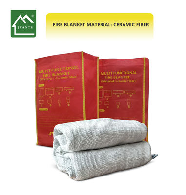 Jvante Ceramic Fiber Fire Blanket 1m*2m 2m*2m of op maat gemaakte High Temperature Ceramic Fiber Fire Blanket